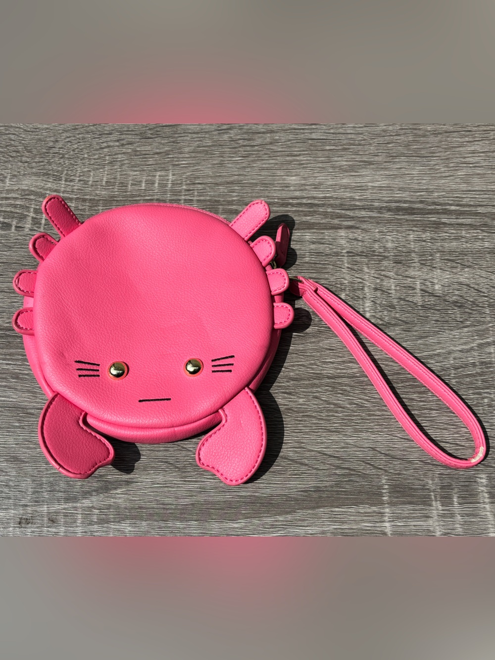 Betsey Johnson Luv Crab Wristlet Coin Purse
